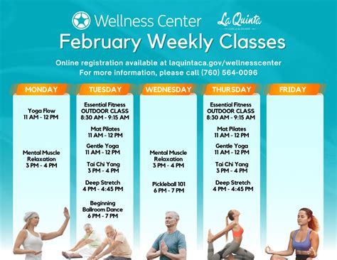 Classes at the La Quinta Wellness Center: Stay Healthy