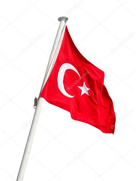 Türkische Flagge — Stockfoto © faraways #9127493