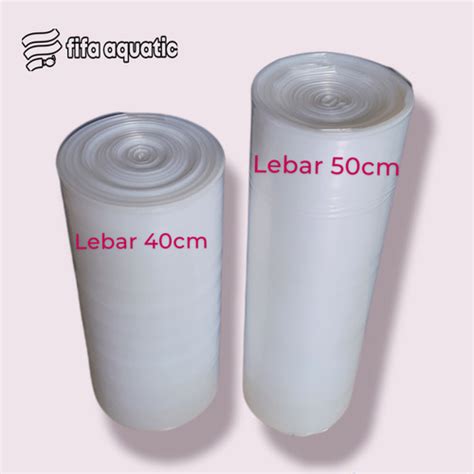 Promo Plastik Pe Roll Kg Packing Ikan Lebar Cm Kab Cilacap