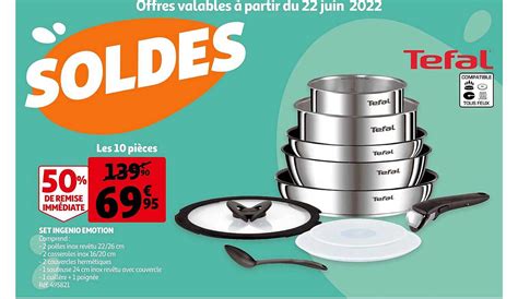 Promo Set Ingenio émotion chez Auchan - iCatalogue.fr