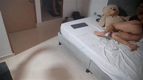 Sucking My Dildo While My Wife Moves Her Delicious Ass On All Fours