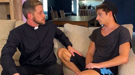 Straight Catholic Altar Boy Sex With Priest While Confessing Gay Twink