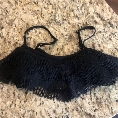 Xhilaration Swim Padded Lace Bikini Top Poshmark