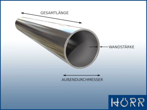 Tuyau en acier inoxydable tube en acier inoxydable tube rond V2A poncé