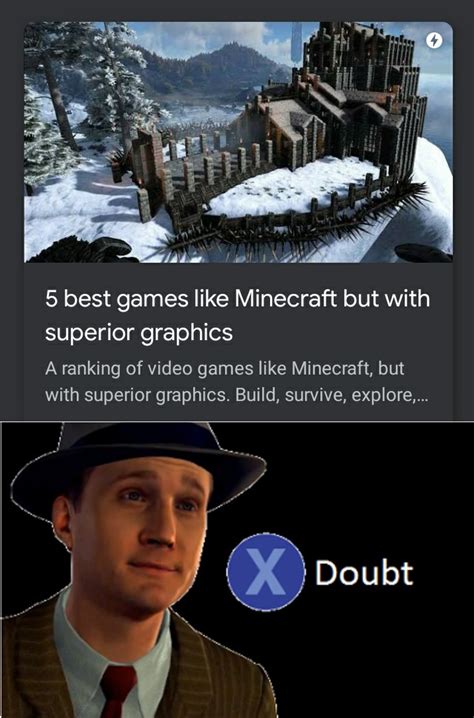 Yeah, in the article Roblox is classified as better graphicks than ...