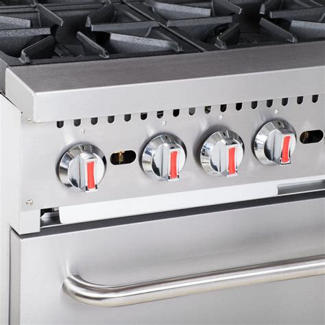 Cooking Performance Group S60 Gs24 N Natural Gas 6 Burner 60 Range