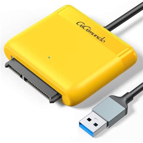 Adaptateur Convertisseur Usb Vers Sata Gbit S Pour Disque Dur Ssd