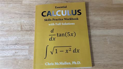 The Ultimate Calculus Workbook Youtube