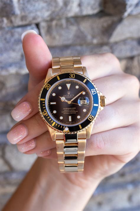 Rolex Submariner Gold Black