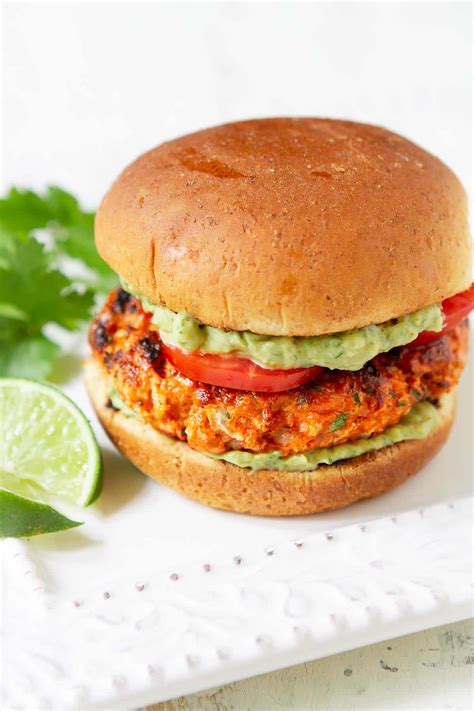 Grilled Salmon Burgers With Avocado Sauce Cookin Canuck