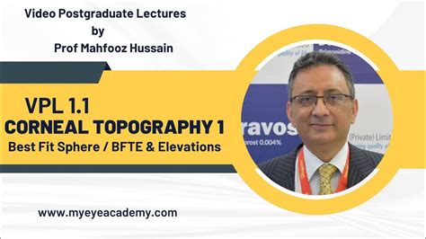 Topography 1 Best Fit Sphere BFTE Elevation Corneal Topography