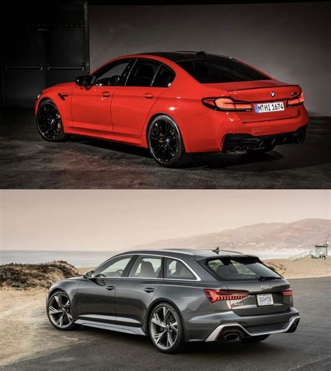 VIDEO: BMW M5 Competition vs Audi RS6 Avant -- Track Battle