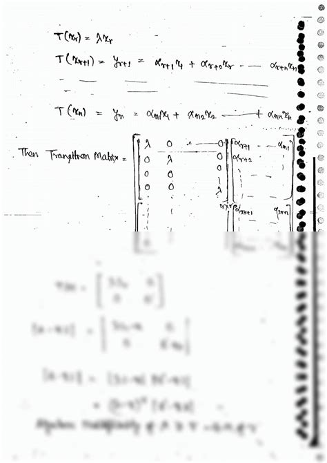 Solution Csir Net Gate Mathematical Sciences Linear Algebra