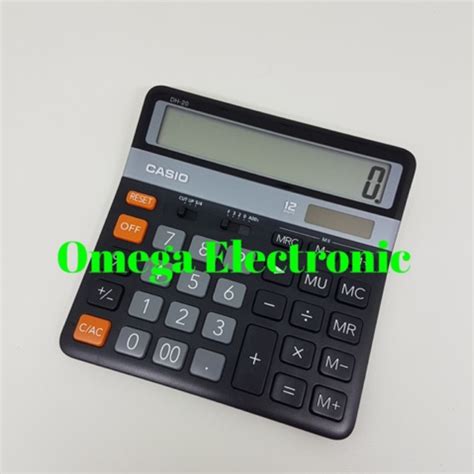 Jual Casio DH 20 Calculator Desktop Kalkulator Meja Kantor Office DH