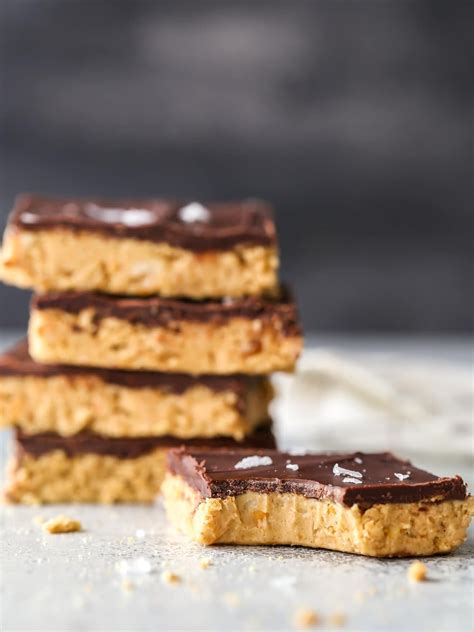 Easy No-Bake Chocolate Peanut Butter Bars - Completely Delicious