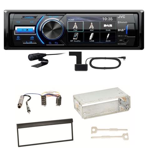 Jvc Kd X Dbt Digitalradio Bluetooth Usb Mp Flac Einbauset F R Skoda