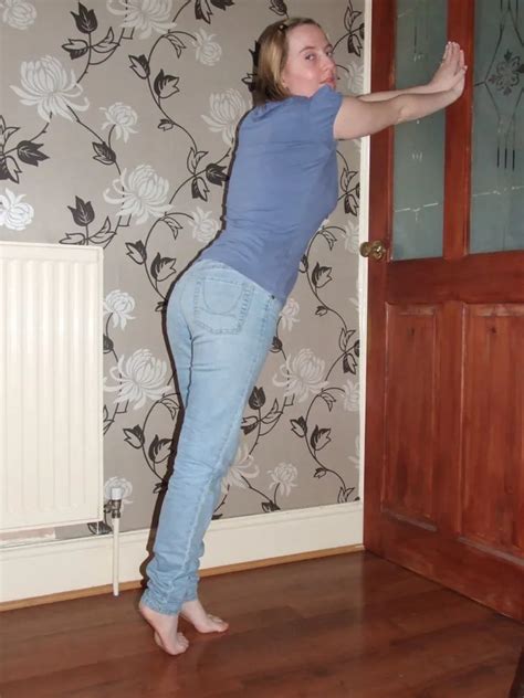 Cute Blonde Posing In Jeans And Shirt 66 Nude Pics XHamster