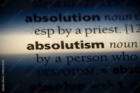 absolutism Stock Photo | Adobe Stock