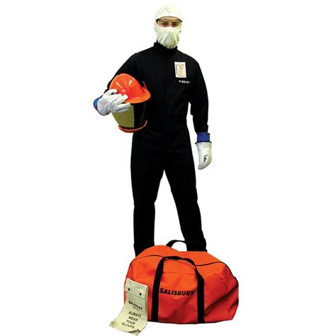 Salisbury 12 Cal Arc Flash Kit Size X Large With Coat And Bib Overalls