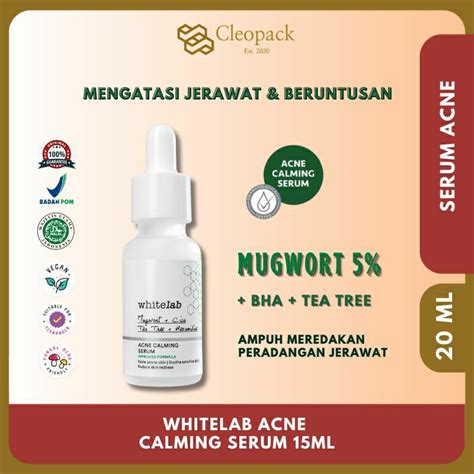 Jual Whitelab Acne Calming Serum Ml Shopee Indonesia