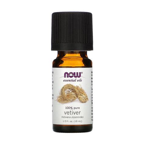 Эфирное масло Now Foods Essential Oils 100% Pure Vetiver Oil Масло ...