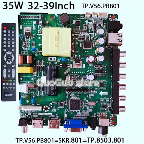 Brand New Tp V Pb Led Lcd Tv In Driver Board Universal Lcd