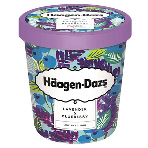 Haagen Dazs Lavender And Blueberry Ice Cream 392g Tops Online สั่ง