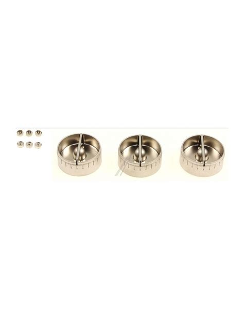 Bouton Rotatif Satin Pi Ces Pour Plaque De Cuisson Ek Dometic