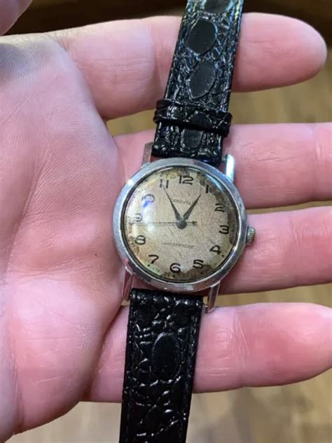 Orologio Da Polso Vintage Anni Bulova Caravelle M Uomo Carica