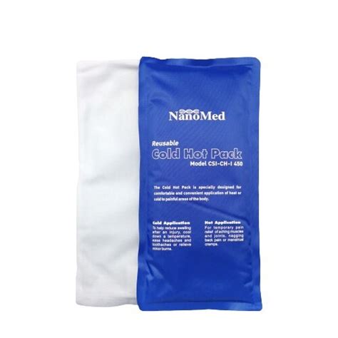 NanoMed Cold Hot Pack เจลประคบรอน เยน ขนาด 160300450 g ถงประคบรอน