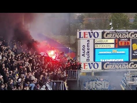 Cambuur Roda Jc Leeuwarden Pyro Ultras Voetbal Sfeer