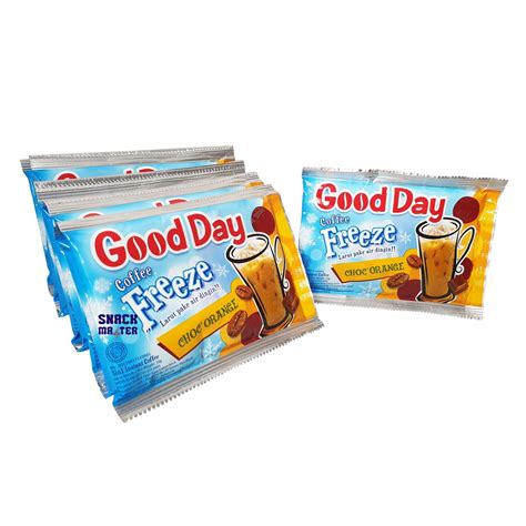 Jual Kopi Good Day Ice Freeze Renceng Netto 10 Bks X 30 Gr Shopee