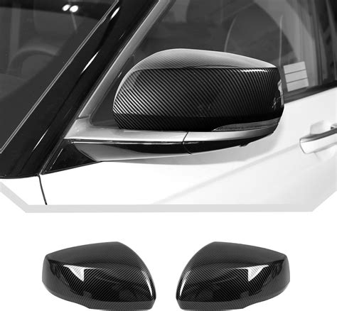 Jecar Side Mirror Covers For Jeep Grand Cherokee 2021 Mirror Covers Trim Carbon