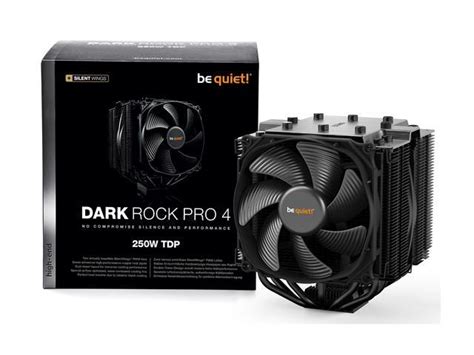 Be Quiet 250w Tdp Dark Rock Pro 4 Cpu Cooler 135 Mm