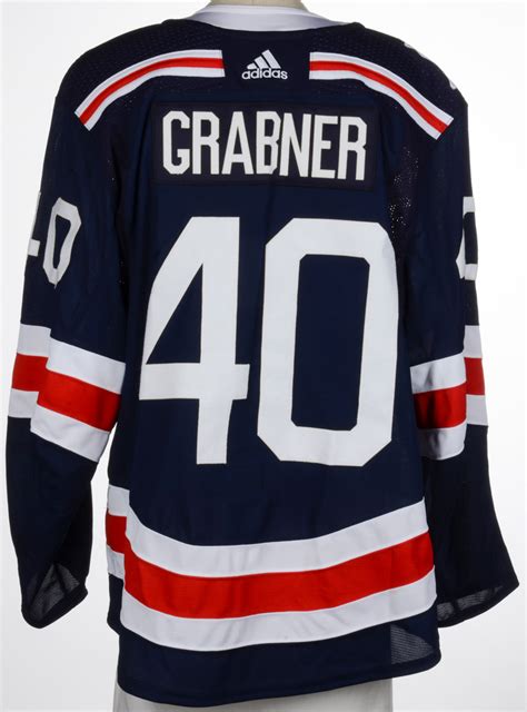 Michael Grabner New York Rangers Game Worn 2018 Nhl Winter Classic