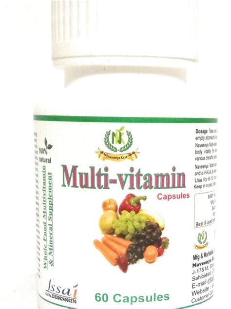 Multi- Vitamin Capsule – Naveenya Kaya Healthcare Pvt. Ltd.