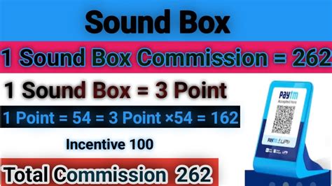 Paytm Psa Agent Sound Box Commission Ek Sound Box Lagane Par