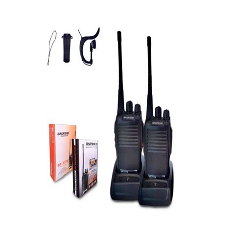 Radio Comunicador Walk Talk 16 Canais 12km Baofeng Bf 777s Kit 2 Un