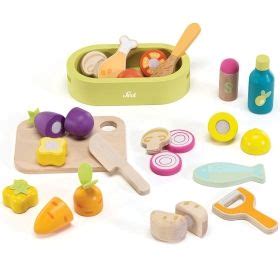 Jouets Aliments Fruits Et L Gumes D Couper En Bois Ekobutiks