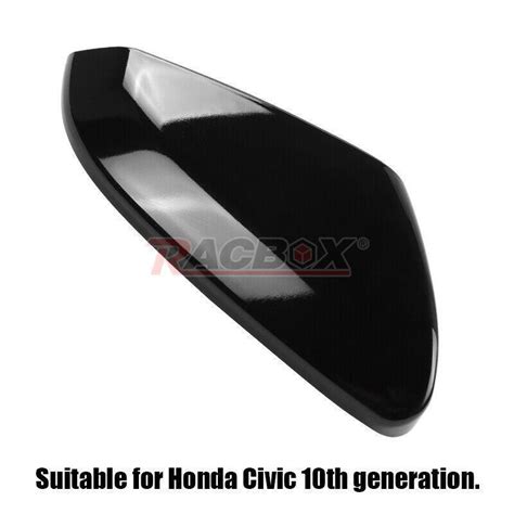 Passenger Side Mirror Cap Cover For Honda Civic 10th 2016 2017 2018 2019 2020 21 Ebay