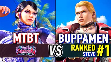 T8 MTBT Zafina Vs BUPPAMEN 1 Ranked Steve Tekken 8 High Level