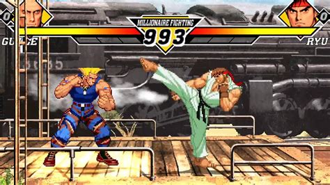 Ryu Vs Guile Unforgettable Hardest Level Insanity Battle You Cant