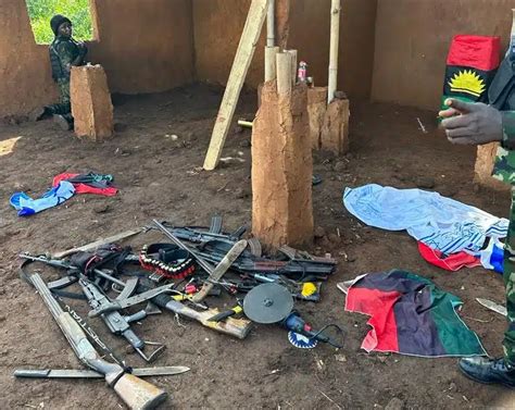 Troops Raid ‘ipob Hideout Arrest Suspect Recover Ak 47 Rifles