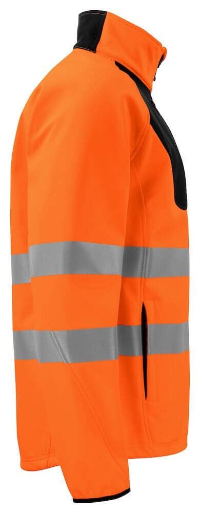 Veste softshell haute visibilité 6432 Projob orange fluo