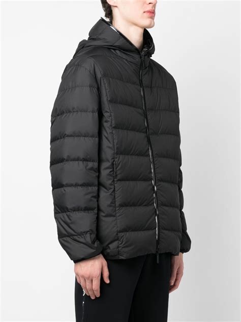 Moncler Hadar Quilted Shell Hooded Down Jacket In Black ModeSens