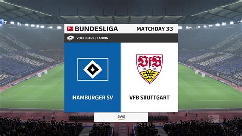 FIFA 23 Hamburger SV Vs VFB Stuttgart Volksparkstadion Gameplay