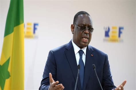 Sénégal Macky Sall annonce quil ne sera pas candidat à la