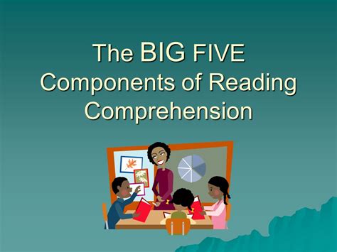 Components Of Reading Chart Ponasa