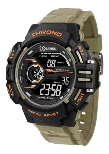 Reloj Digital X Games Xmppd500 Bxex Negative Para Hombre MercadoLibre