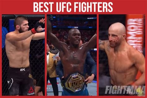 50 Best UFC Fighters of All Time (2023 Update) - FightMMA.org